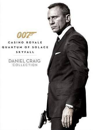 JAMES BOND 007 DANIEL CRAIG TRILOGY (DVD, IN INDIVIDUAL CASES)