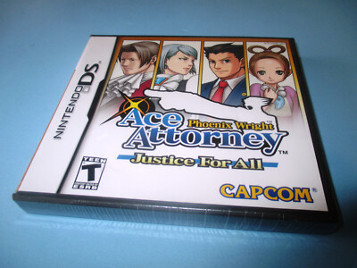 Phoenix Wright: Ace Attorney Justice for All (Nintendo DS) NEW