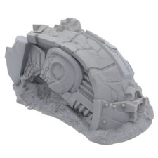 3D PRINTED DESTROYED TITAN TORSO NECROMUNDA WARGAMING RPG