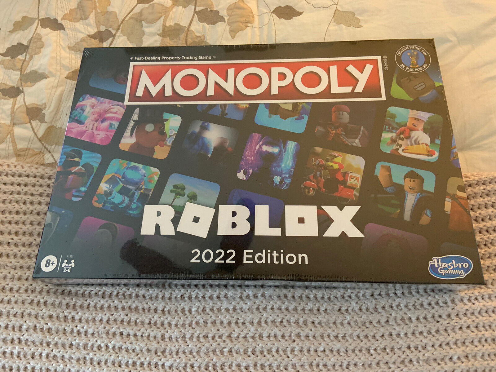 Banco Imobiliário De Jogos Da Hasbro Roblox 2022 Edição Mono