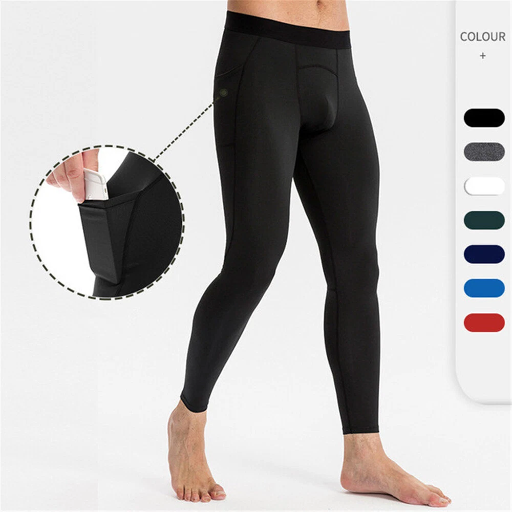 Men's Compression Base Layer Thermal Quick Dry Leggings Tight Running Pants
