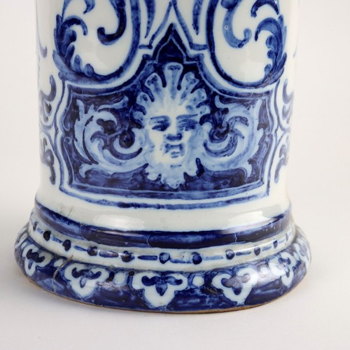 Antique Vase Man. Gien Majolica France XVIII Century - Picture 5 of 10