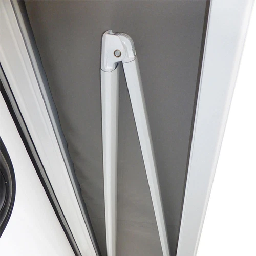 White Caravan Awning Roll Out 3.0m x 2.5m NEW Italian Designed Aluminium Wareda - Picture 4 of 12