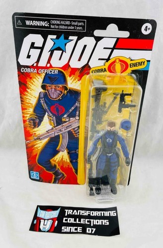 GI Joe Wal-Mart Retro Series Cobra Officer Figure MOSC Nuovo Sigillato #2 - Foto 1 di 2