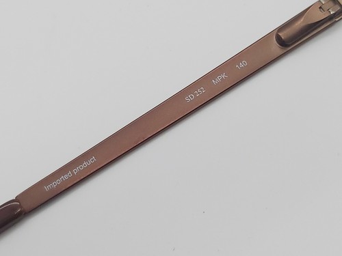 SAFILO DESIGN SD 242 eyeglasses glasses frame - MPK bronze/carbon NEW + case - Picture 4 of 6