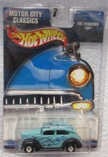 MOTOR CITY CLASSICS Hot Wheels FAT FENDERED '40