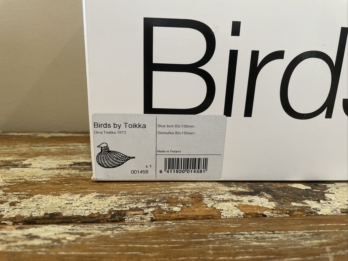 iittala Birds By Toikka BlueBird Sinisulka Design By Ovia