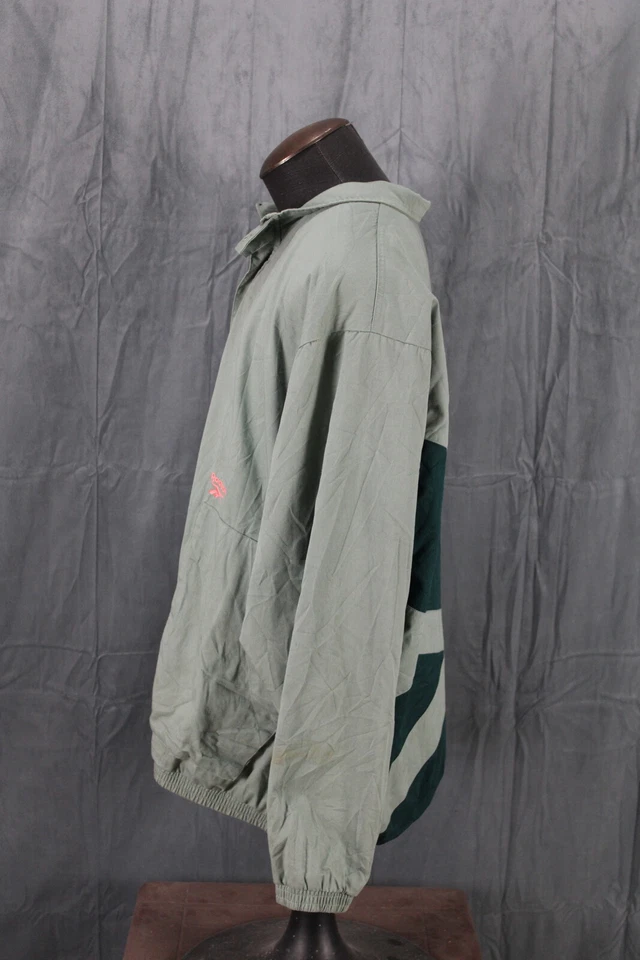 Chaqueta Vintage - Logotipo Corte y Cosido Reebook - Para Hombre 2XL Foto 4 de 4