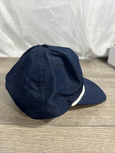 Yeti Coolers Snap Back Cap/Hat Navy Blue One Size - Picture 2 of 8