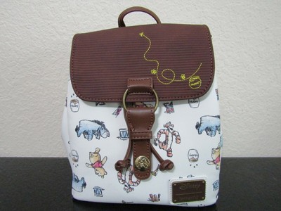 loungefly disney winnie the pooh sketch mini backpack