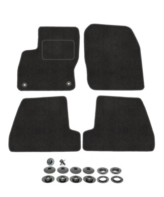 Velours Fußmatten für FORD FOCUS 3 MK3 2011 - 2018 ST Automatten Stoff
