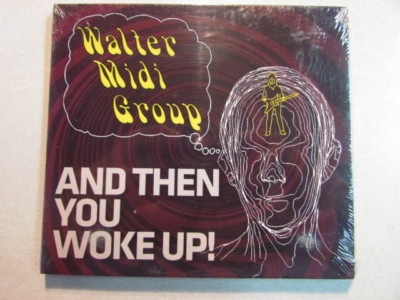 WALTER MIDI GROUP AND THEN YOU WOKE UP! 10 TRK 2011 CD ORGANIC OLD SCHOOL ROCK