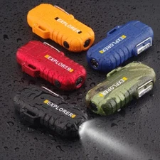Plasma Electric Flameless Lighter USB-C Rechargeable Waterproof w/ Flashlight