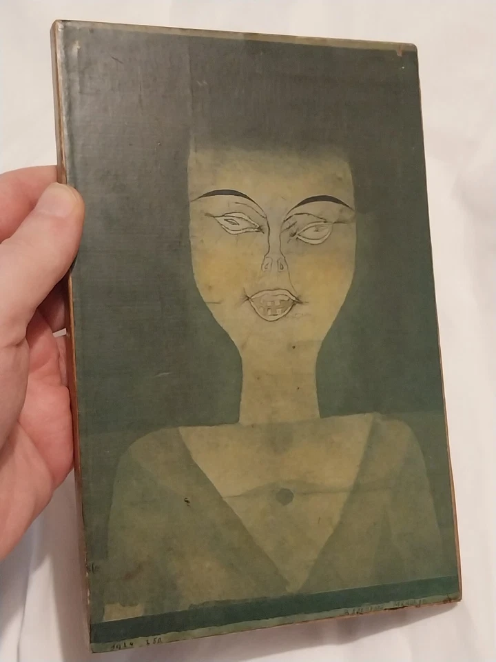 Retro Paul Klee Possessed Girl Print on board - Image 2 of 4