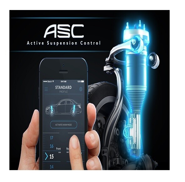 Audi A6 4G Active Suspension Control Adaptive Air Tieferlegung