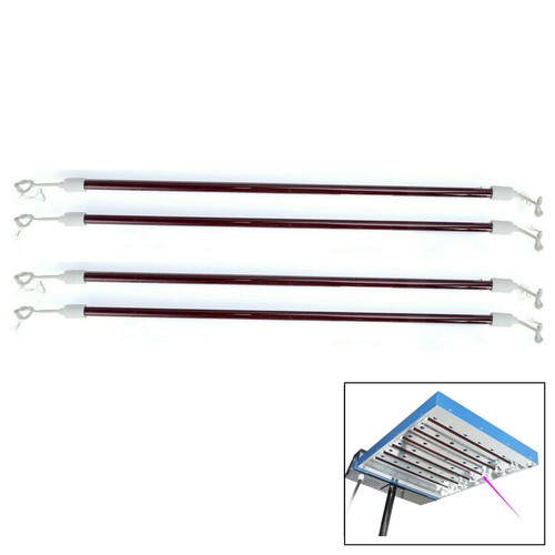 4Pcs Lamps Replacement for 20"x24" Auto IR Flash Dryer with Sensor - 6000W 50HZ - 第 1/6 張圖片