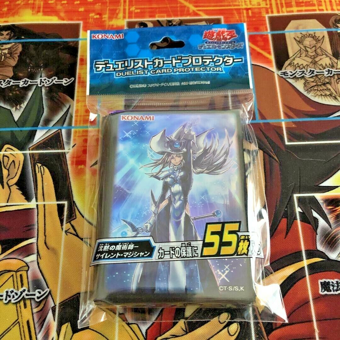 silent magician card sleeves Classic Dark Holographic  Kado Supplies Product description * The illustration of the card selected by voting is commercialized as a protector Yugioh Card Sleeves Silent Magician