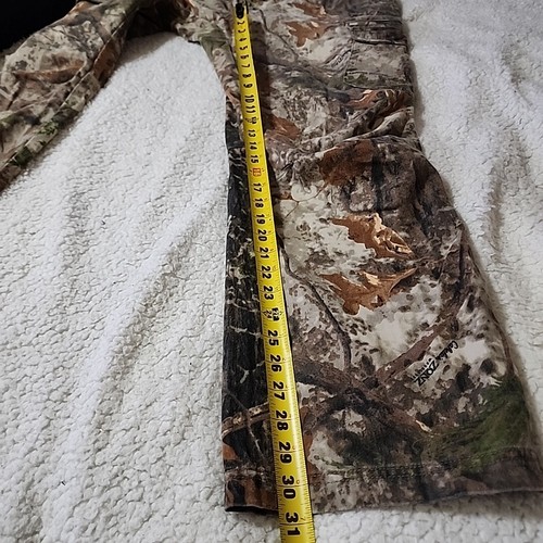 Cabelas ZONZ Woodlands Pants Women 16 Camo Cargo Bootcut Hunting - Picture 8 of 10