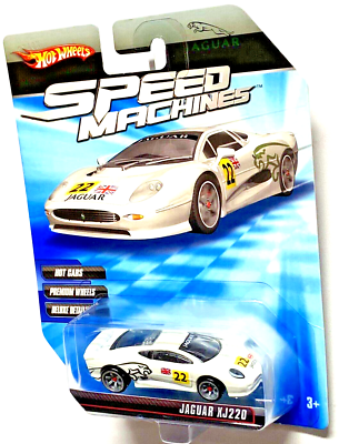 Hot Wheels Speed Machines Jaguar XJ220 White | eBay