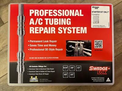 Swedge-Lok STARTER KIT Professional A/C Tubing Repair System ACRK-4 See Photo