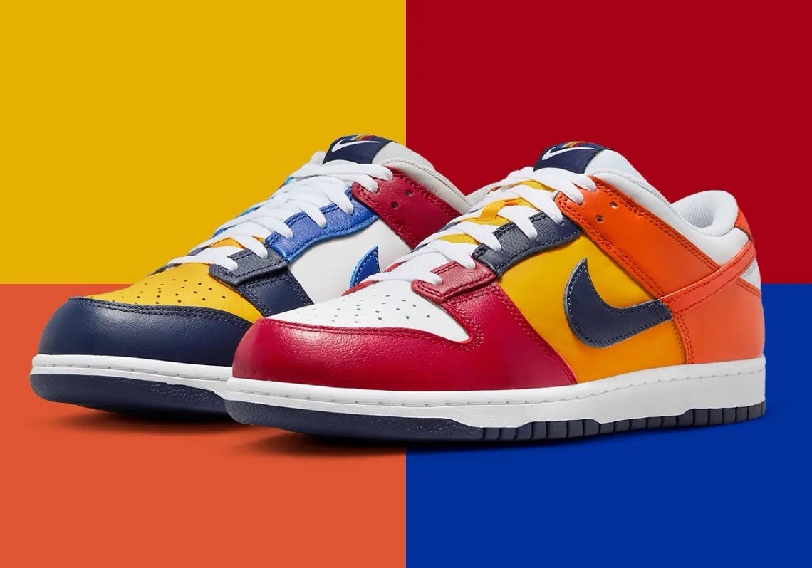 【Nike】Dunk Low QS IB2051 400 Nike Dunk Low QS CO.JP 2024 What The Retro Sneaker IB2051