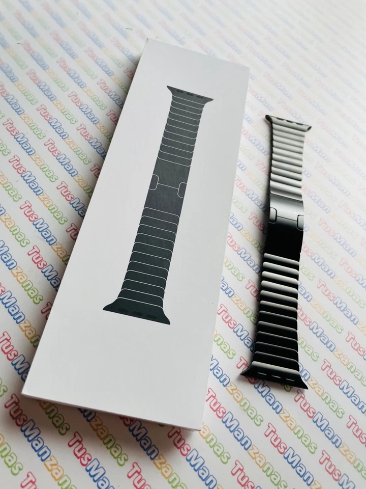 CORREA ORIGINAL APPLE WATCH ESLABONES LINK BRACELET 42mm SERIES 11 46mm ULTRA 3 - Imagen 3 de 4