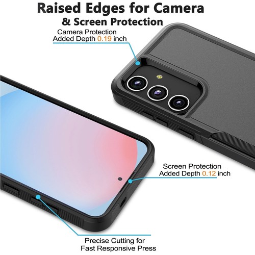 For Samsung Galaxy S25 Plus S24 S23 FE Phone Case Camera Cover +Screen Protector - Picture 17 of 70