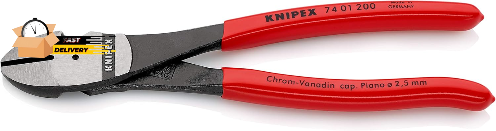 8-Inch Diagonal Cutting Pliers KNT-7401200 Heavy Duty Wire Cutters