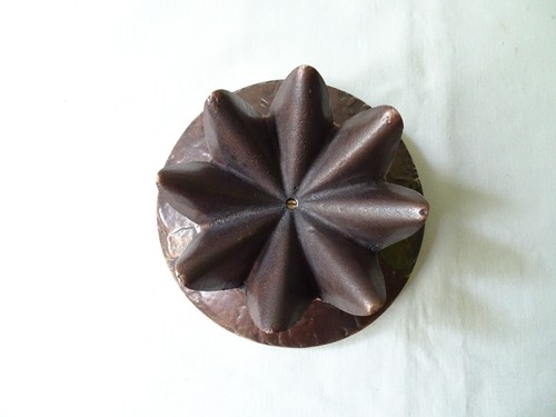 Kerzenständer Messing oder Bronze ? massiv 1700 gr /I - Bild 4 von 8