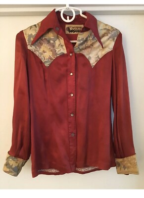 Vintage 70's VESPUCCI Womans Cowboy Red 