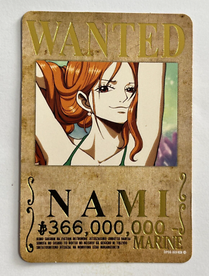 2024 ONE PIECE Card Game TCG #339 NAMI WANTED Peru Edition Foil | eBay