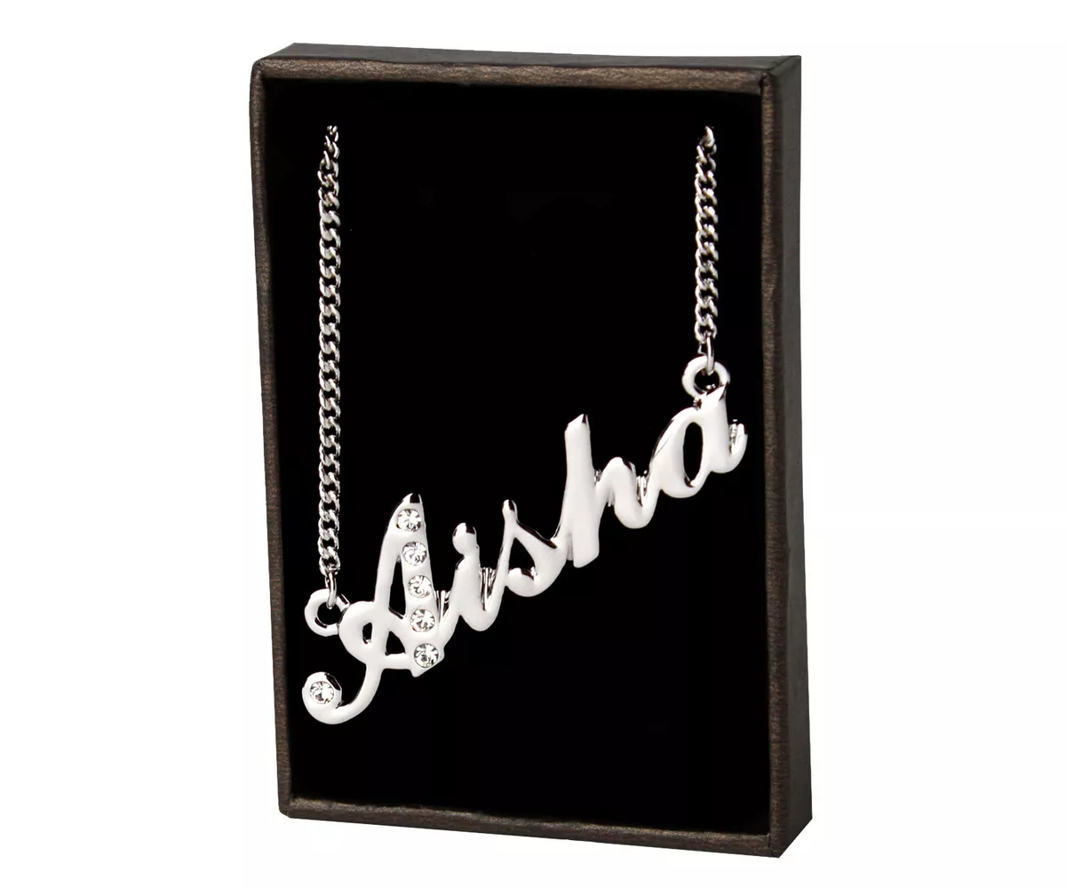 Aisha name pendant deals