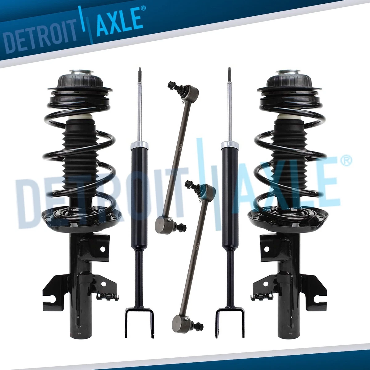 Kit De 2 Eslabones De Barra Estabilizadora Bison Performance Para Dodge Dart - Trasero, Acero