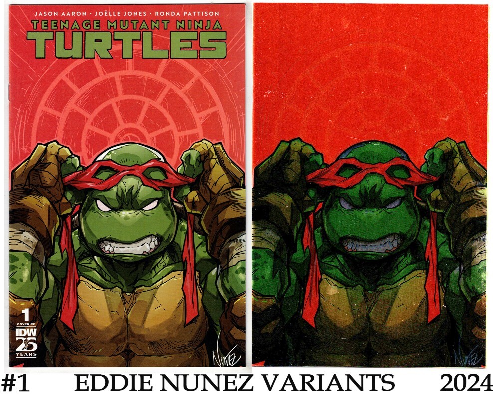 TEENAGE MUTANT NINJA TURTLES #1 (2024)-EDDIE NUNEZ EXCLUSIVE