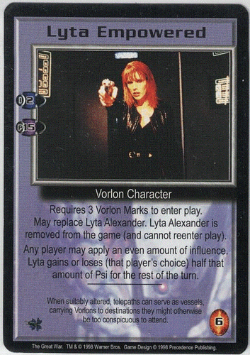 Babylon 5 CCG The Great War Ed Individual Card Sale Near Mint or Better Part 2/4 - Picture 20 of 25