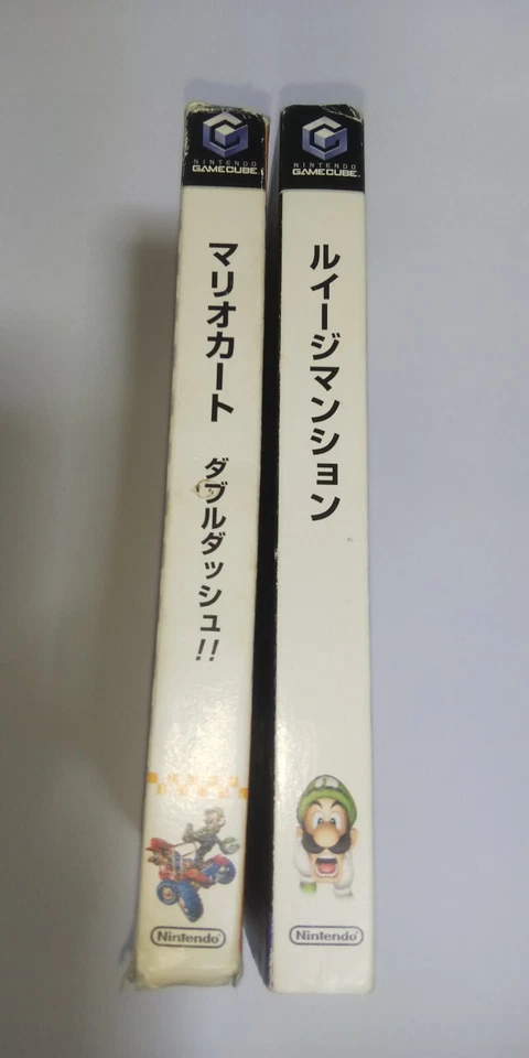 Lot 2 Nintendo GameCube Louigi's Mansion & Mario Kart Double Dash NTSC-J Japan - Image 3 of 4
