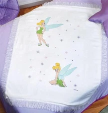 Janlynn TINKER BELL AFGHAN 1135-23 COUNTED CROSS STITCH KIT 34" X 43" TINKERBELL