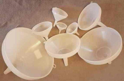 Trichter KUNSTSTOFFTRICHTER 8cm 10cm 12cm 15cm 21cm 25cm 30cm ABFÜLLTRICHTER DHL