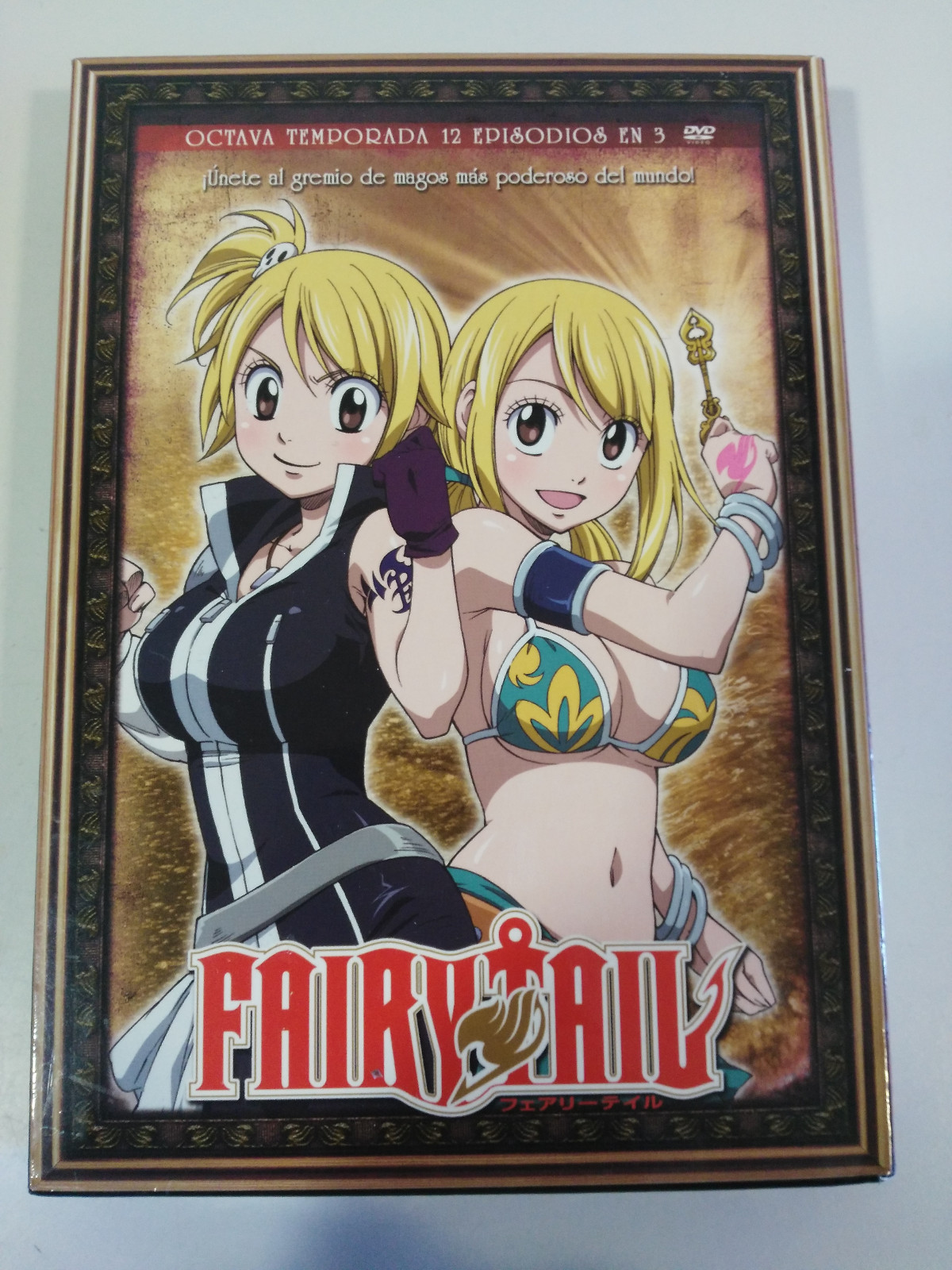Fairy Tail Eighth Season 8 Complete 12 Episodes 3 X DVD Spanish Japanese 3T
