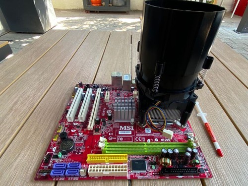 Mainboard Motherboard MSI MS-7366 Version: 1.0 LGA 775 + Pentium 4 Prozessor - Bild 11 von 11