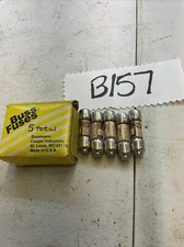 Lot of 5 - Bussmann Limitron KTK-R-1/8 Amp Fuses- ECS