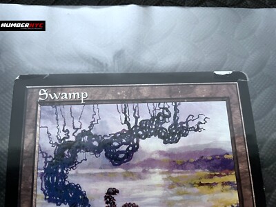 Vintage MTG Arena Promo 1997 Oversized 6x9 Basic Lands Forest