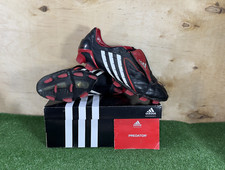 Adidas Predator Powerswerve FG Elite Black boots Cleats mens Football/Soccers