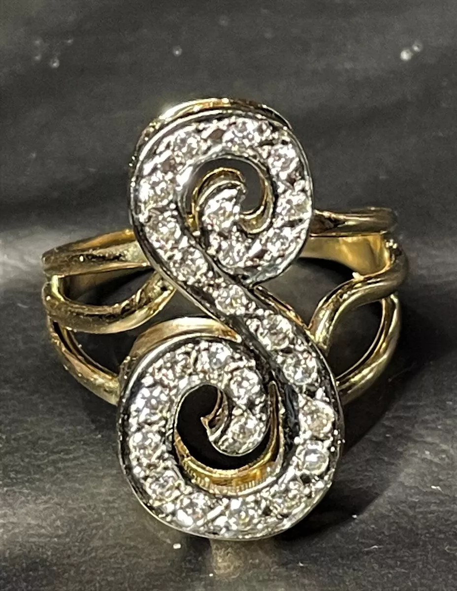 S letter hotsell diamond ring