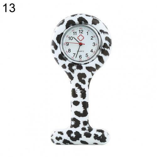Clip on Fob Quartz Brooch Hanging Nurse Watch - Picture 10 of 27