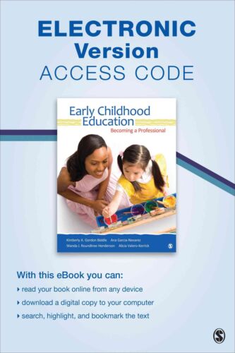 Early Childhood Education Electronic Version - 9781452291208 - Foto 1 di 1