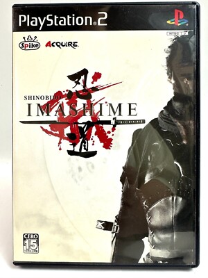 PS2 Shinobido Imashime Japan Version Complete Tested Action Stealth Ninja Game