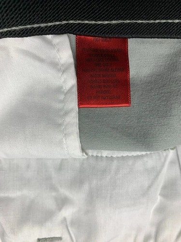 Foundry Big & Tall W 52 Herren Flex Shorts Komfortbund flache Vorderseite grau neu mit Etikett - Bild 4 von 8