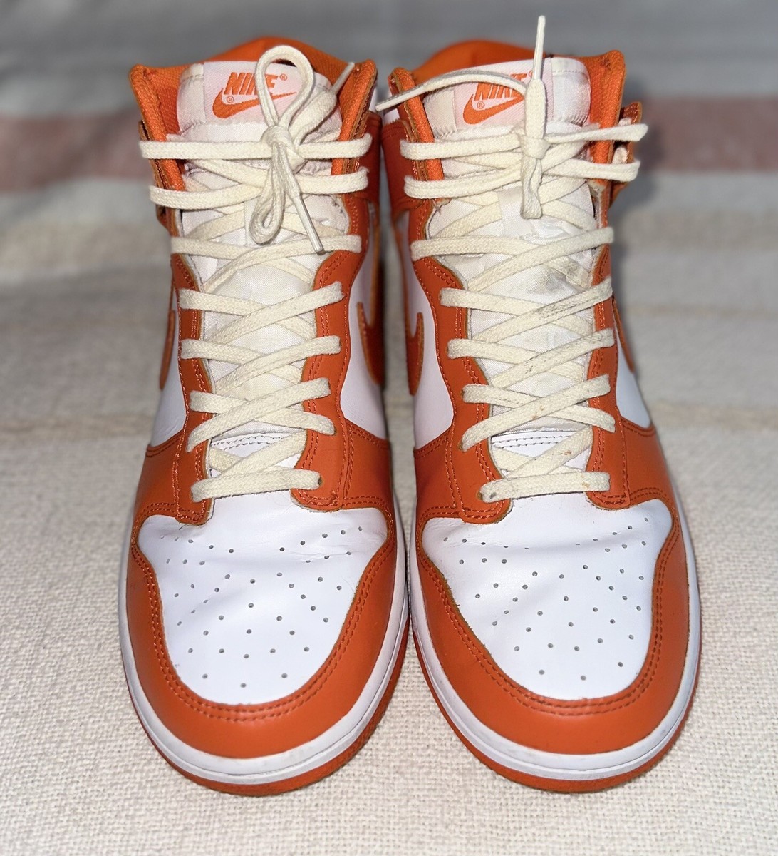 Nike Dunk High SP Syracuse 2021 - Size 10.5 - DD1399-101 Nike Dunk High SP Syracuse 2021 - Size 10.5 - DD1399-101