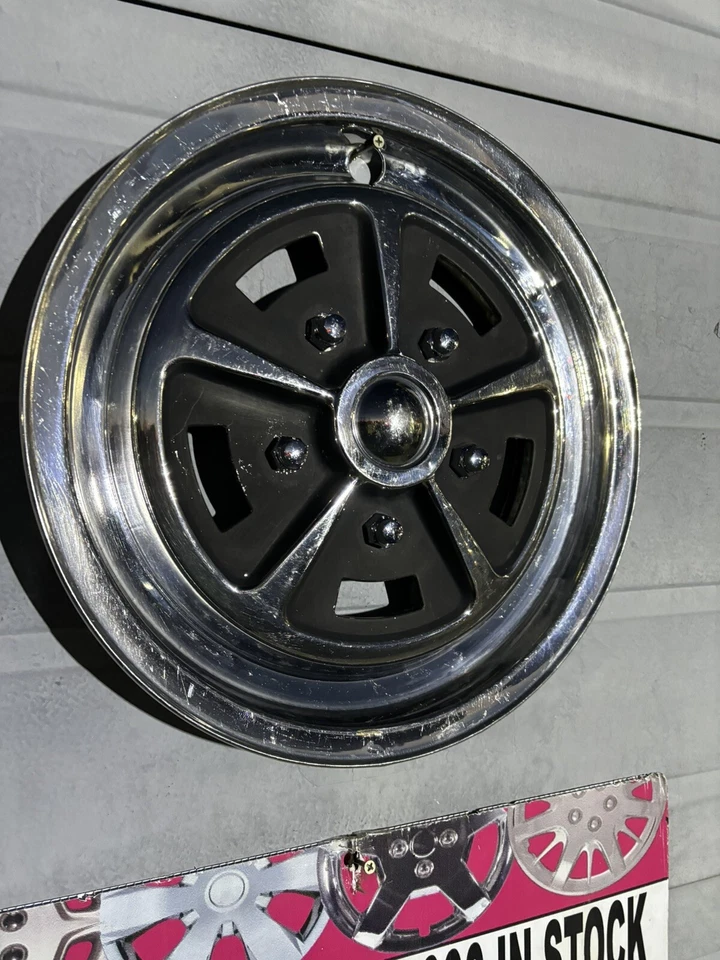 Oem Rare Triumph TR250 GT6 Rostyle Mag Style 68 69 70 -One 15” Rally Used Cap . - Image 2 of 4